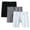 Black + White + Gray, variant on 2-12T Toddler Girls 5" Volleyball Shorts Stretch Youth Athletic Gymnastics Shorts Kid Yoga Dance Shorts