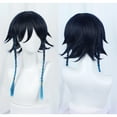 thumbnail image 6 of Unique Bargains Wigs for Women 26" Deep Blue Wigs with Wig Cap, 6 of 6