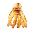 thumbnail image 1 of 1 Pce Pinces à Cheveux à la Mode Grand Style Simple Accessoires Portables Marron Uni Barrettes pour Femmes, 1 of 5