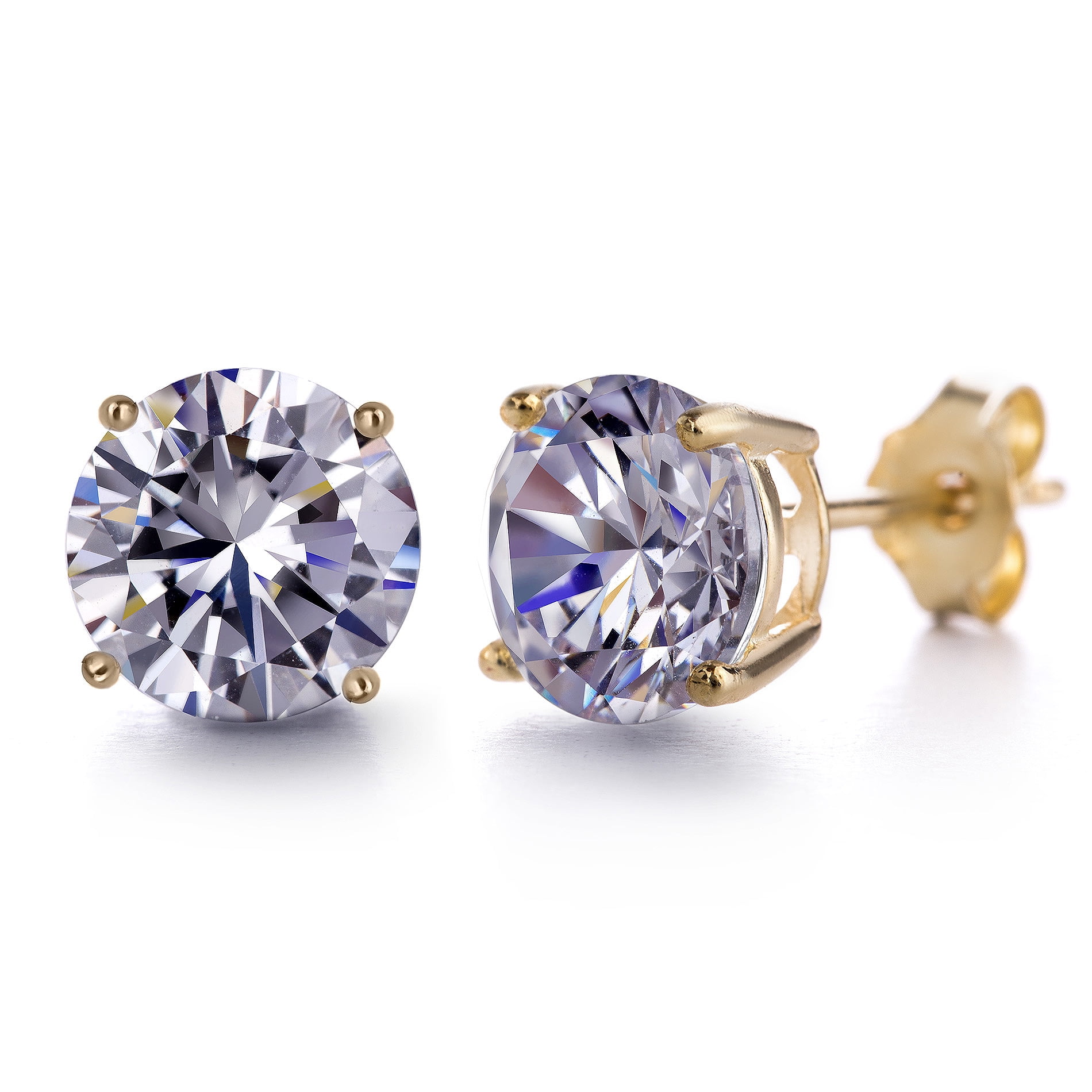 Details about   Solid 14k Gold Multi-Gemstone Stud Earrings 