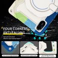 thumbnail image 2 of FJLBDE Case for Xiaomi Redmi Pad 2 2025 11 inch with 360 Kickstand, Shoulder Strap Carrying Protective Cover, Multicolor Blue, 2 of 6