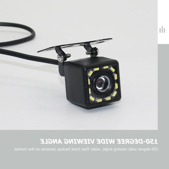 SWETRACE Vehicle Backup Camera with Wide Angle Lens, Housing for Enhanced Rearview Safety