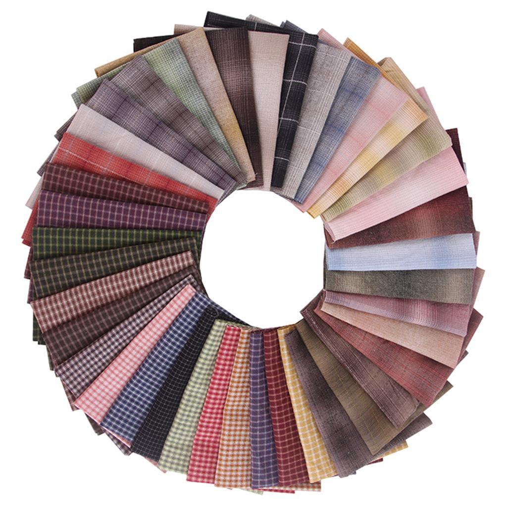 Telas De Algodon para Patchwork Coffee Color Theme 7 PCS/Lot 5cmx100cm  Cotton Fabric Strips Jelly Roll for Crafts Sewing - (Color: 8 PCS)