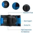 thumbnail image 5 of Ben Din Clothing Waist Trainers Women Corset Body Shaper Fitness Belt, Blue, 5 of 6