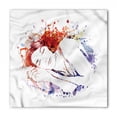 thumbnail image 1 of Abstract Bandana, Beauty Sleeping Girl, Unisex Head and Neck Tie, by Ambesonne, 1 of 2
