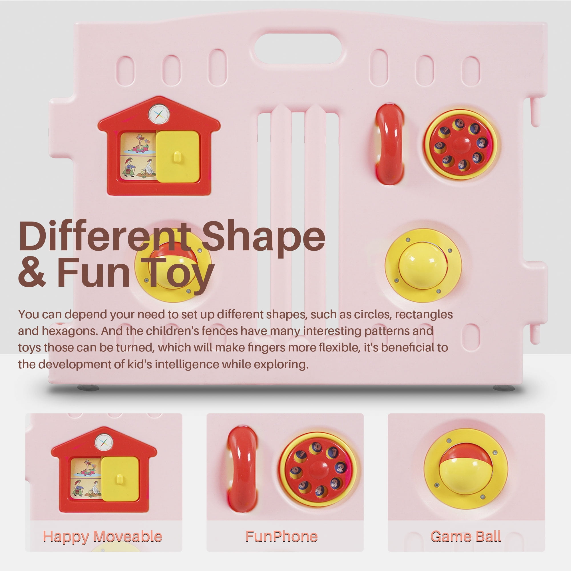 kidzone baby playpen 8 panel