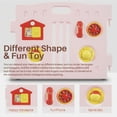 thumbnail image 5 of Kidzone Baby Interactive Playpen 8 Panel Safety Gate Children Play Center Child Activity Pen ASTM Certified Light Pink, 5 of 7