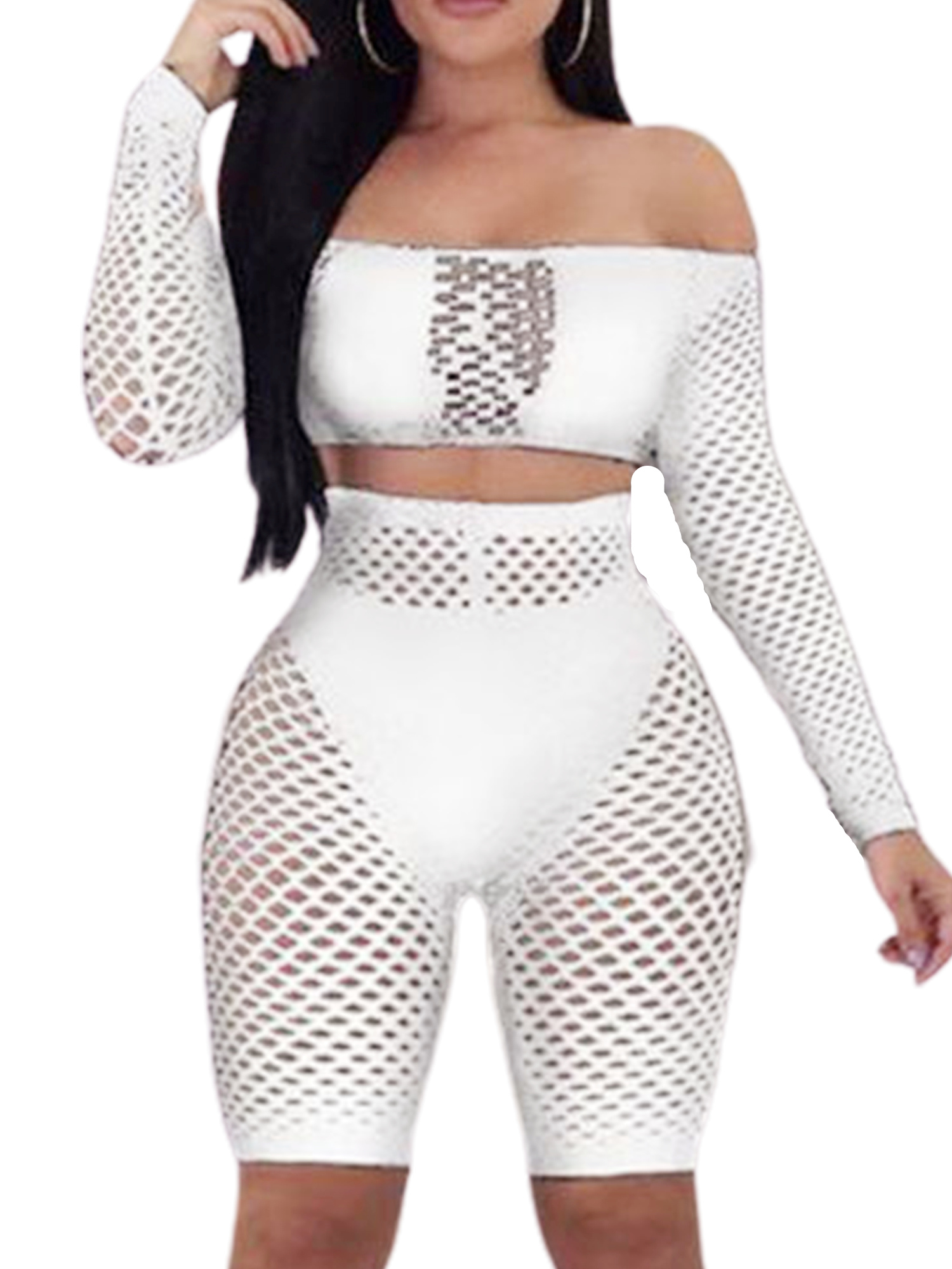 fishnet bathing suit cover up