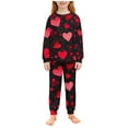 thumbnail image 2 of Conjunto de pantalón y camiseta de manga larga con solapa y pantalón informal de moda para niño. Conjunto de pantalón y camiseta de manga larga de poliéster para niño., 2 of 8