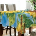 thumbnail image 3 of YAZAOO Square Tablecloth Vibrant Sunflower Pattern Tableclothes, 3 of 9