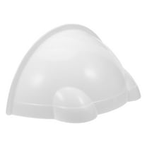 UPOUART 2-Pack Portable Toilet Splash Guard White Splashproof Panel with Stable Design for Bathroom Hygiene Use