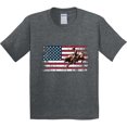 thumbnail image 3 of Inktastic Rodeo Bull Riding Patriotic Youth T-Shirt, 3 of 5