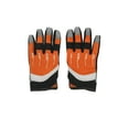 thumbnail image 3 of Race-Driven ATV MX Off Road Silicone Fingertip Riding Gloves Orange Small, 3 of 5
