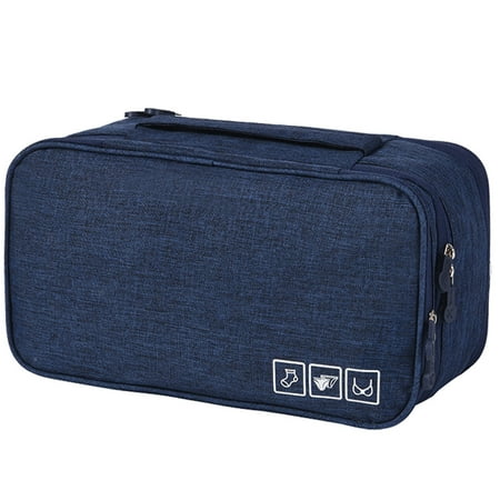 

Travel Bra Underwaer Organizer Compact Lingerie Box Toiletry Bag Organizer for Girls Gifts