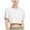 White, variant on Ltctricy Crop Tops for Women Summer Short Sleeve Crew Neck Cropped Casual Loose Workout T Shirts Athletic Yoga Tees