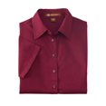 thumbnail image 1 of Harriton Chemise à Manches Courtes en Sergé pour Femmes Easy BlendTM avec Libération de Taches, 1 of 3
