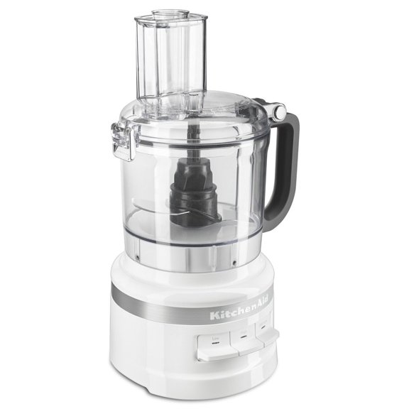 Restored Premium KitchenAid 7-Cup Food Processor Bundle, RKFP0718 (Refurbished)