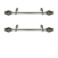 thumbnail image 2 of Archie Decorative Traverse Rod w/ Rings 48"- 84" - Cocoa, 2 of 2