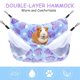 thumbnail image 4 of 2 Piezas Hamaca de Rata Conejillo Indias HáMster HuróN Colgante Juguetes Cama para Animales PequeñOs , PequeñO, 4 of 5