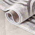 thumbnail image 5 of Grey Marble Border Elegant & Soft Area Rug Perfect For Bedroom & Living Room Durable Stain Resistant & Easy To Clean, 5 of 7