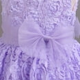 thumbnail image 5 of FYDUU Flower Girl Dress Wedding Guest Dresses Girls Birthday Party Dress Princess Dresses Formal Pageant Gown Elegant Tulle Dress 2-3 Years, 5 of 9