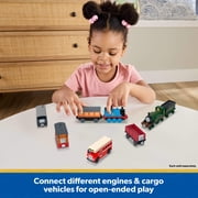 Thomas & Friends by Fisher-Price Die-Cast James Engine & Tender, Toy Train Set for Preschoolers