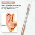thumbnail image 5 of Unique Bargains Safe and Effective Ear Cleaner Ears Wax Removal Kit Tool 10 Pcs Pink, 5 of 6