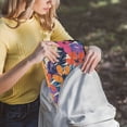 thumbnail image 5 of FORMRS 15-15.6 inch Laptop Sleeve Case Soft Carrying Quilted Computer Bag Cover, Colorful Painted Flowers Pattern, 5 of 7