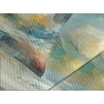 thumbnail image 4 of Ambesonne Modern Quilted Bedspread Set 3 Pcs, Oil Paint Look Strokes Boho, Queen Size, Blue Mustard Multicolor, 4 of 4