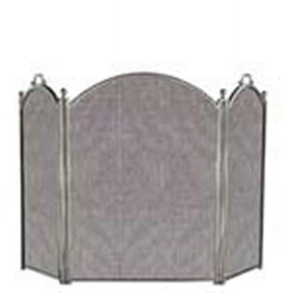 Woodeze 5US-7539-MD 3 Fold Screen - Satin Pewter