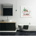 thumbnail image 2 of Stupell Industries Adorable French Bulldog in Pink Bubble Bath Animals & Insects Painting Gallery Wrapped Canvas Print Wall Art, 30 x 30, 2 of 6