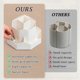 thumbnail image 3 of Rotating Desk Organizer with 9 Compartments, 360-Degree Swivel Pencil Holder, Stationery and Makeup Brush Storage Solution, 3 of 5