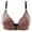 Pink, variant on KHONTS Plus Size Push up Bras for Women Leopard Printed High Support Lift up Bra Sift Wireless Comfy Bralettes for Everyday Wear Yellow 42