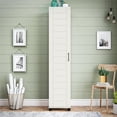 thumbnail image 3 of Systembuild Evolution Lingen 16" Wide Shiplap Cabinet, White, 3 of 18
