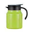 thumbnail image 1 of Tetera guisada Hervidor térmico de acero inoxidable 316 para el hogar (hierba de 1000 ml) Verde, 1 of 7