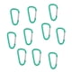 thumbnail image 3 of 10pcs Mosquetón de Aluminio en D Lvero Clip de Resorte Mosquetones de a Presión Verde Baoblaze Llavero de gancho de mosquetón, 3 of 6