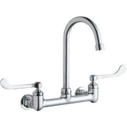 Elkay Lk940gn05t6h 1.5 GPM Wall Mounted Double Handle Utility Faucet - Chrome