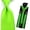 Fluorescent Green, variant on Men Solid Color Satin 8cm Wide Tie Necktie Y-shape Elastic Suspender Braces Set