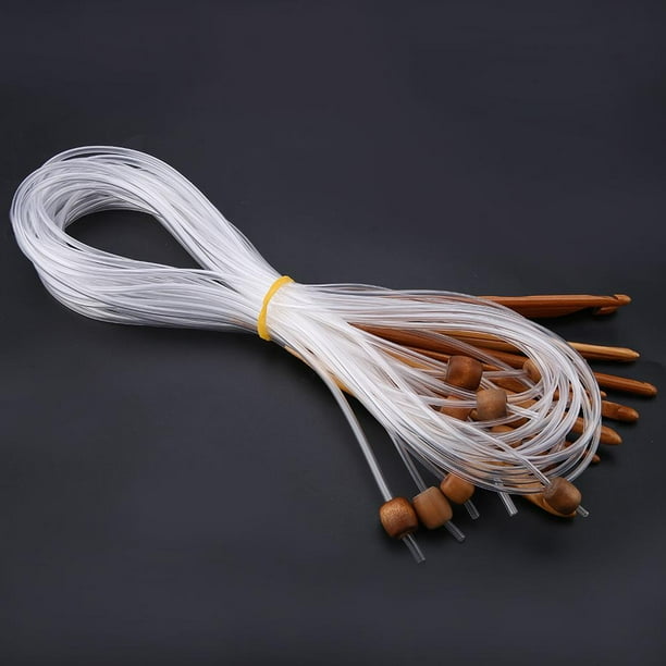 OTVIAP Carpet Knitting Needles, Knitting Needles with Cable,12pcs