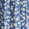 thumbnail image 1 of YUBNLVAE Vestido midi de manga corta de verano con estampado floral bohemio para mujer, 1 of 5