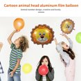 thumbnail image 2 of Globo de papel de aluminio Toystoory decoración de fiesta cebra tigre No.01, 2 of 6