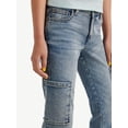 thumbnail image 5 of Justice Girls Cargo Flare Jeans, Sizes 6-18, Slim & Plus, 5 of 8