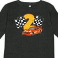 thumbnail image 4 of Inktastic Number Two Race Car Boys or Girls Long Sleeve Toddler T-Shirt, 4 of 5