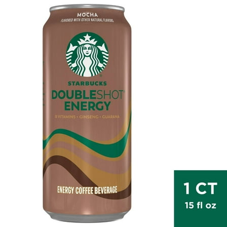 2X - Starbucks Doubleshot Energy Mocha Fortified Energy Coffee Drink - 15 fl oz Can