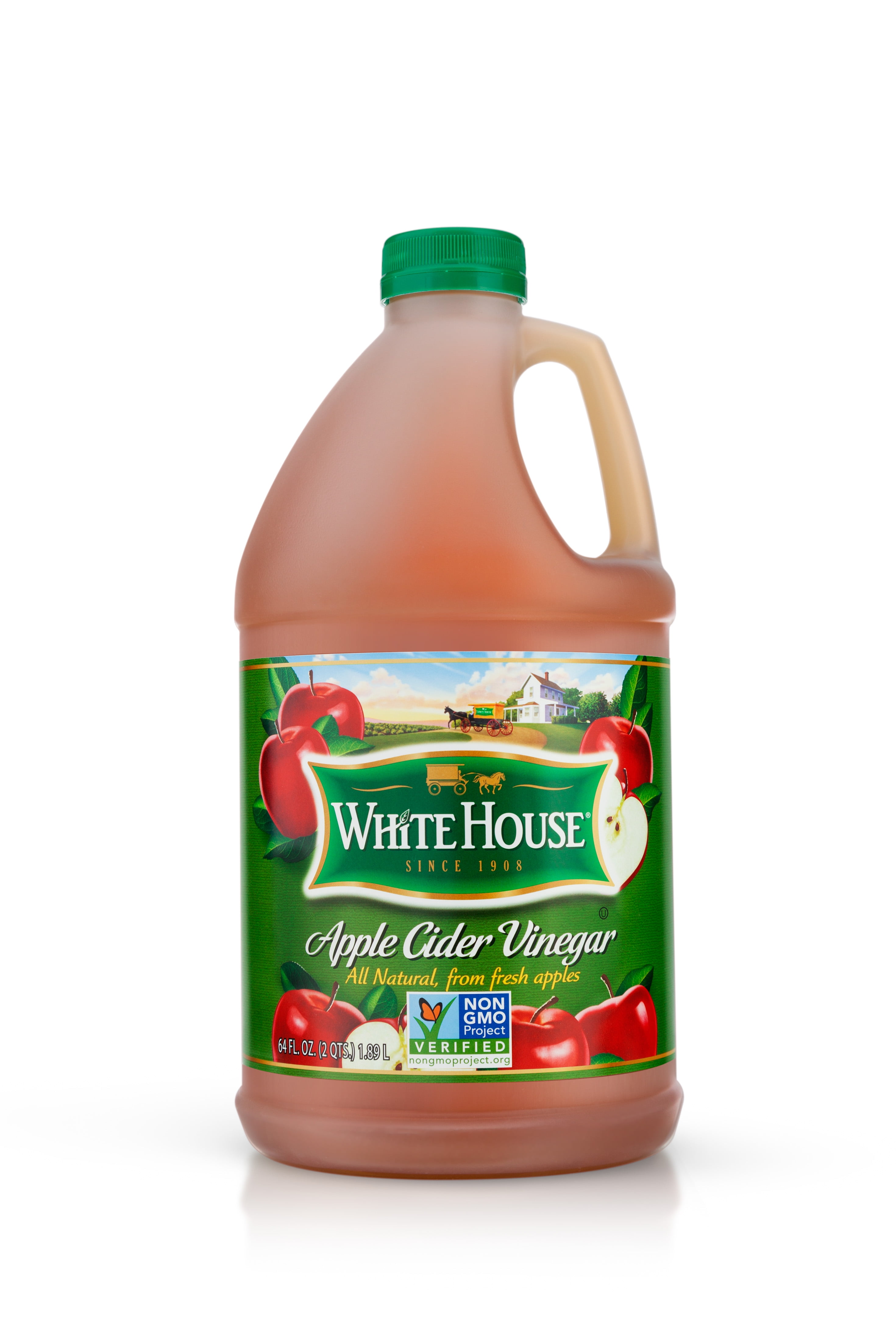 White House All Natural Apple Cider Vinegar, 64 fl oz