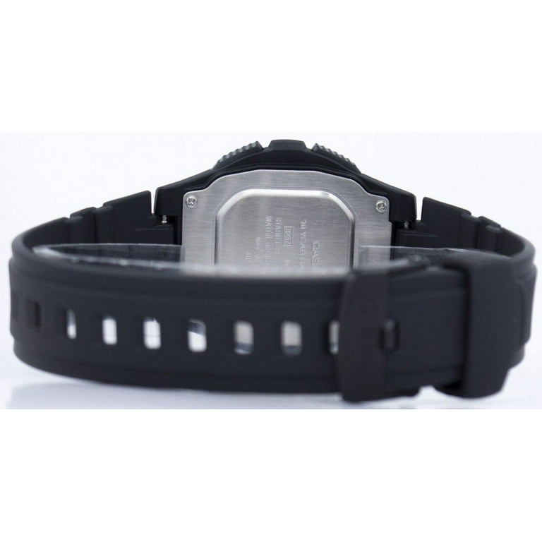 Casio Black Resin Strap Digital Sport Watch, - Walmart.com