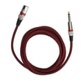 thumbnail image 4 of Cable JORINDO XLR to 1/4 Inch 6.35mm Male Cable Balanced  Interconnect Microphone Cord, 4 of 8