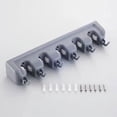 thumbnail image 2 of Wall Mounted Tool Organizer, Broom And Tools Hanger Rack- Ideal for Kitchen, Garden, Laundry, Bathroom | Mop and Broom Holder, 2 of 5