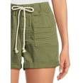 thumbnail image 5 of No Boundaries Juniors Utility Shorts, 2.75" Inseam, Sizes XS-3XL, 5 of 5