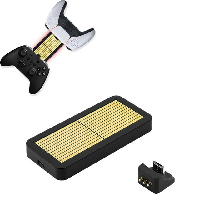 Charging Stand for PS5/Xbox One/Switch Pro Game Controller with Independent Charging Indicator